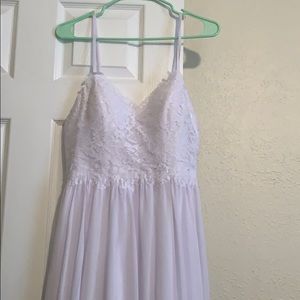 Beach wedding dress